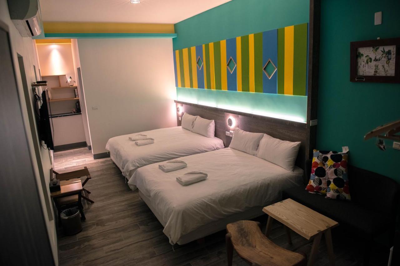 Happy Wing Guesthouse Hualien City Exterior foto