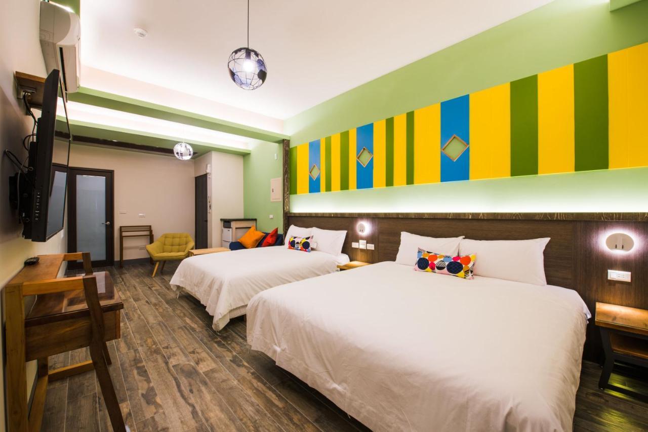 Happy Wing Guesthouse Hualien City Exterior foto