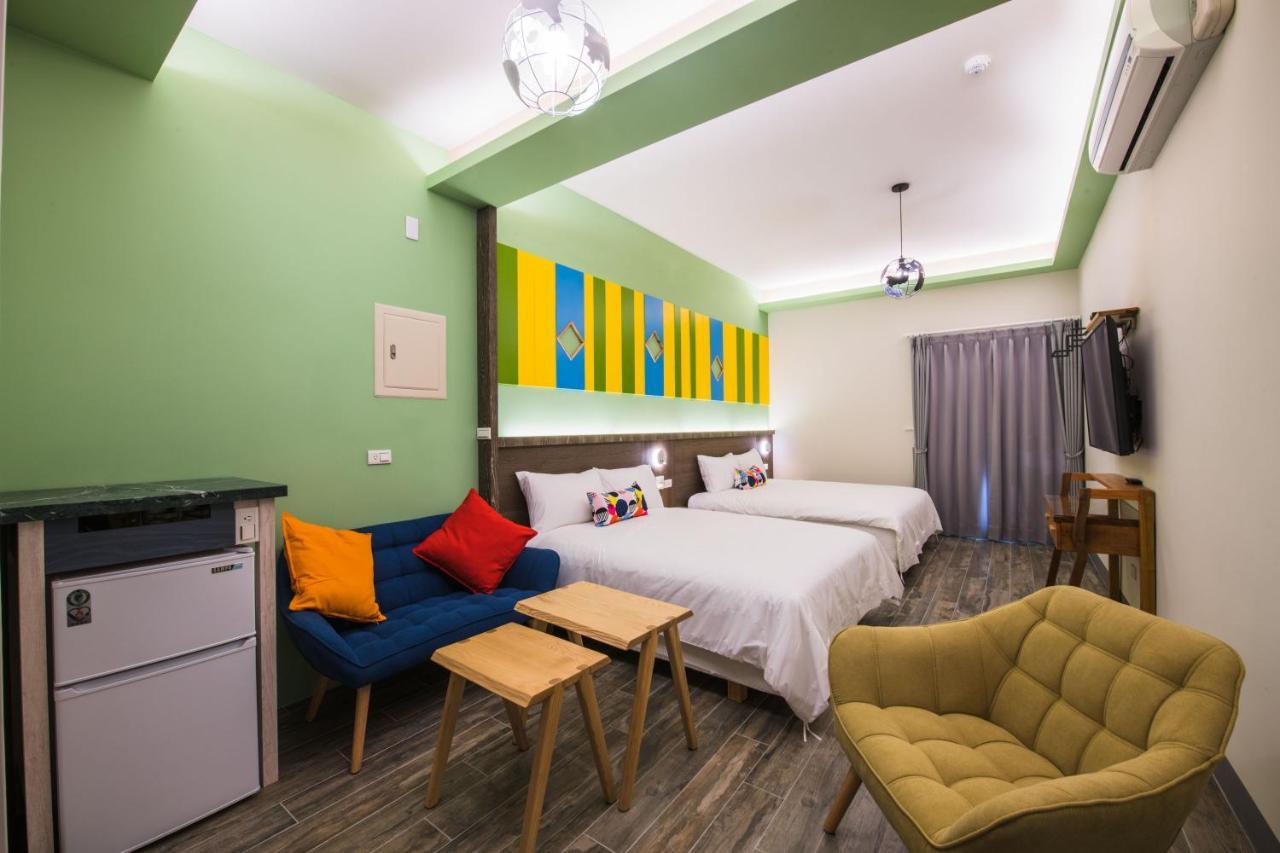 Happy Wing Guesthouse Hualien City Exterior foto