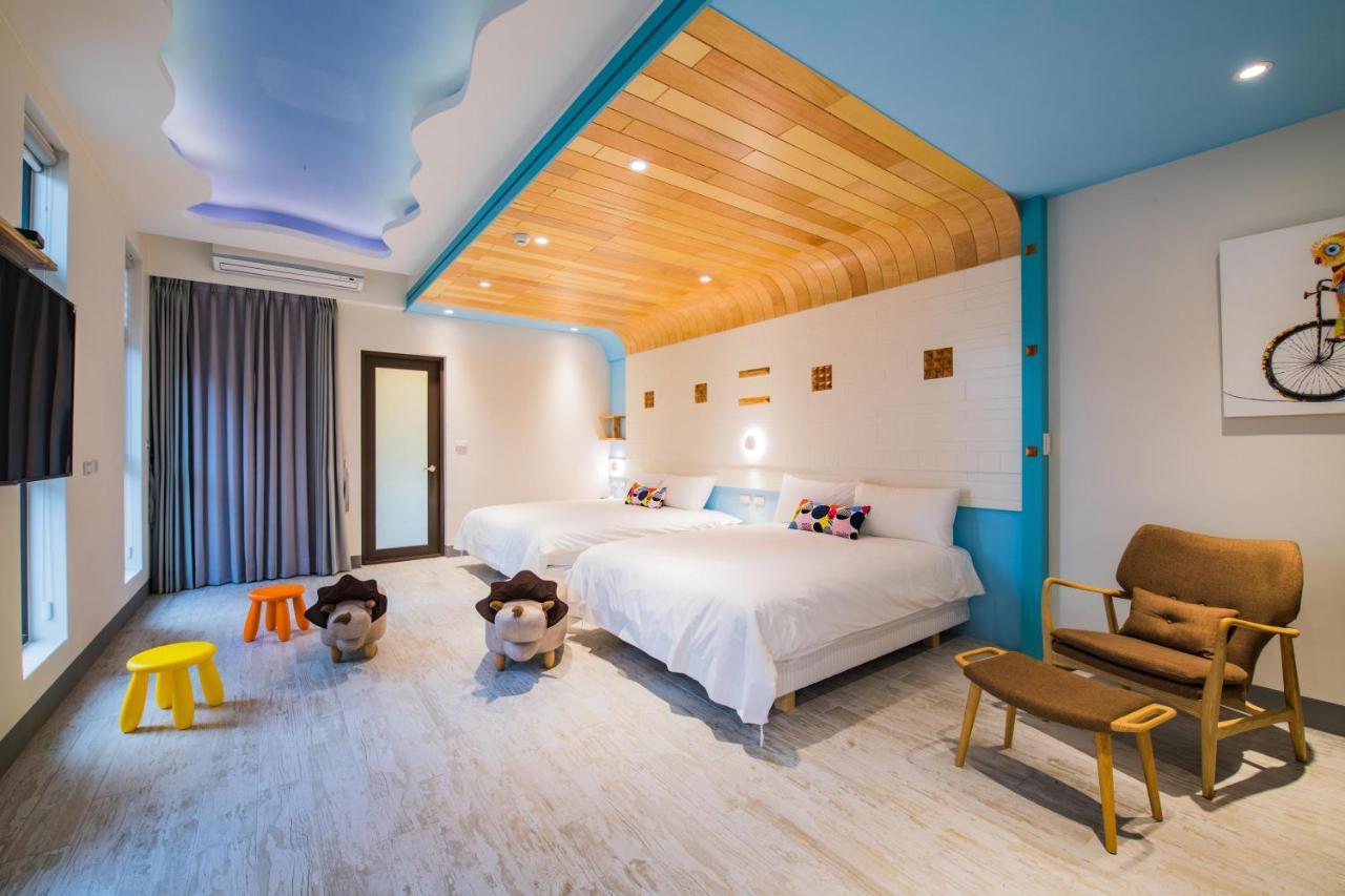 Happy Wing Guesthouse Hualien City Exterior foto