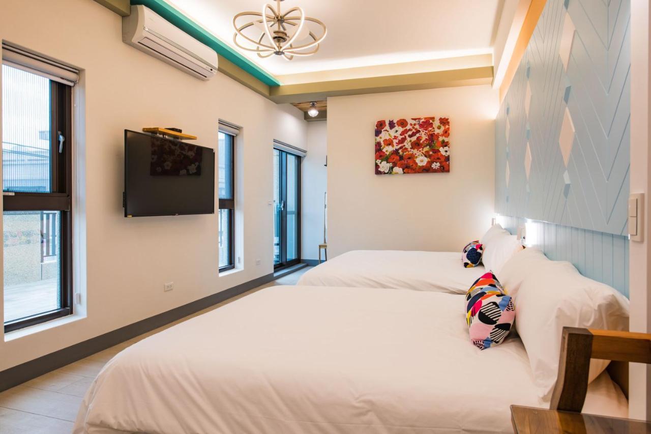 Happy Wing Guesthouse Hualien City Exterior foto